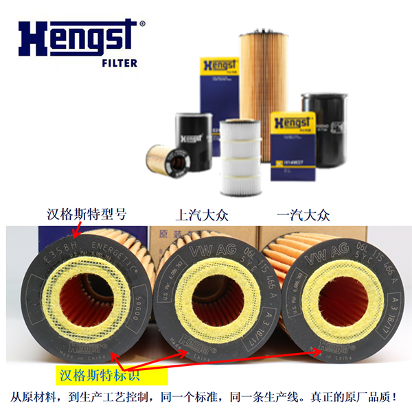 Hengst Oil Filter Element